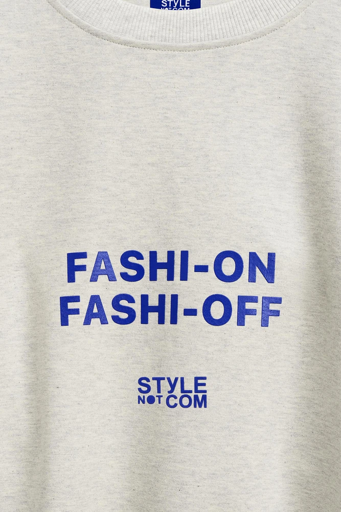 STYLENOTCOM ZARA SWEATSHIRT