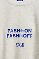 STYLENOTCOM ZARA SWEATSHIRT