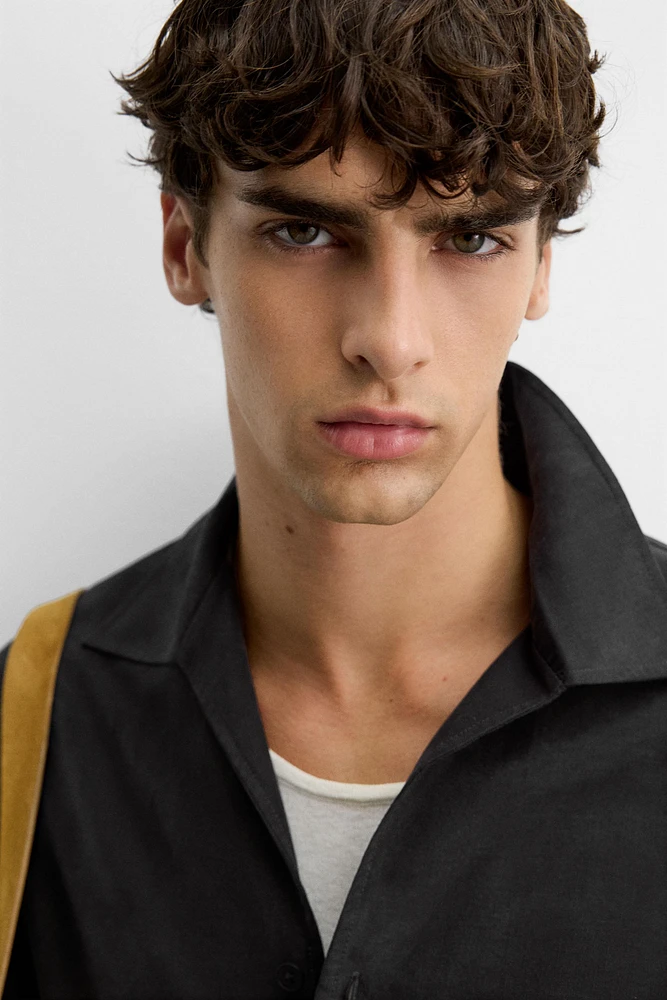 RELAXED FIT FLUID SHIRT