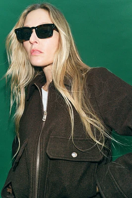 SOFT ZIPPERED JACKET