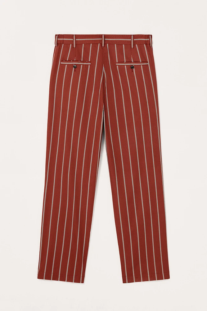 PANTALON COUPE DÉCONTRACTÉE À RAYURES ÉDITION LIMITÉE