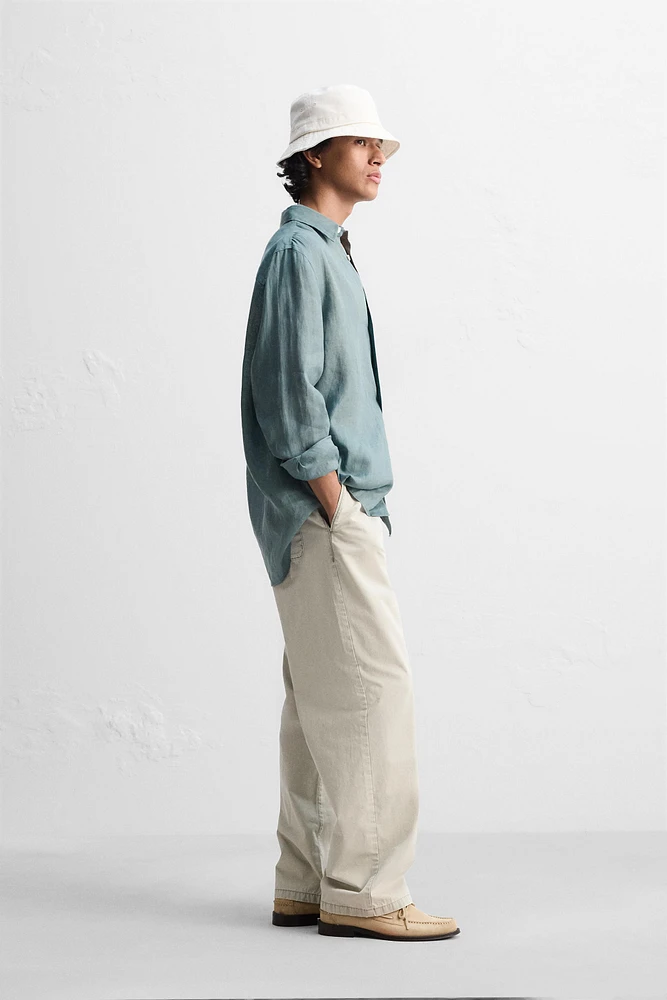 CHEMISE 100 % CHANVRE