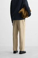 TEXTURED PANTS