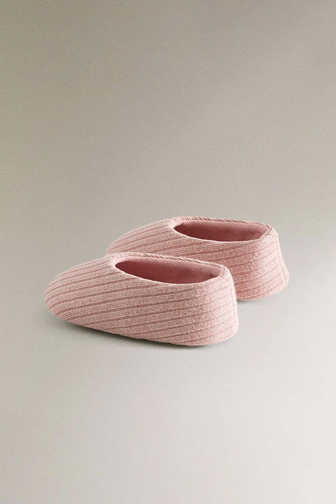 BALLERINES TISSU MATELASSÉ
