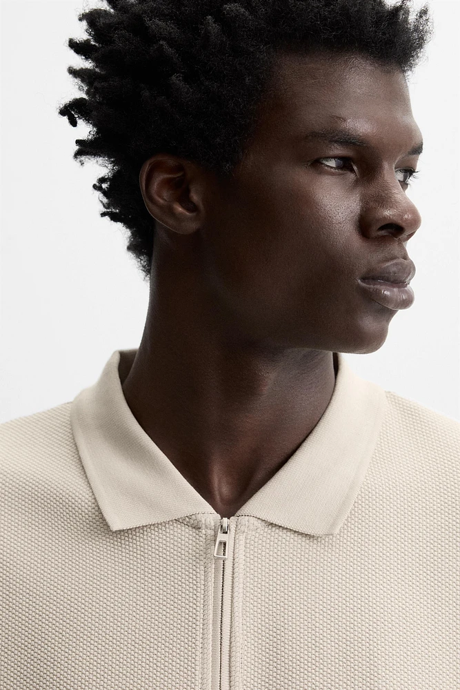VESTE STRUCTURÉE À ZIP