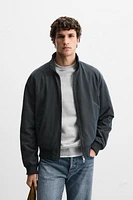 BLOUSON EFFET CIRÉ