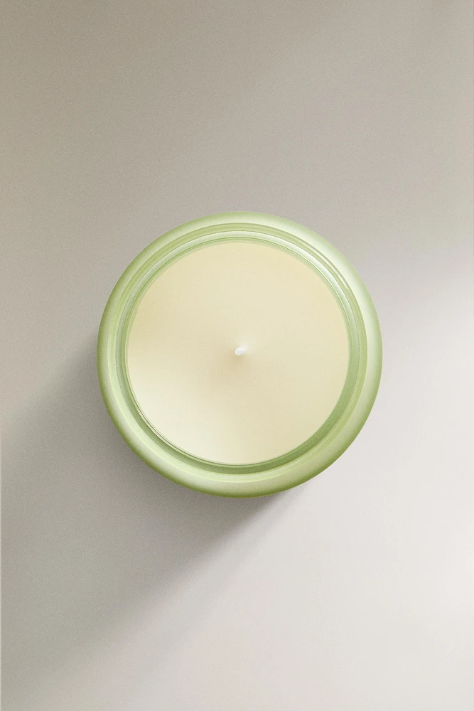 (240 G) BERGAMOT & GERANIUM, MUGUET SCENTED CANDLE