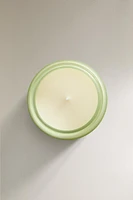 (240 G) BERGAMOT & GERANIUM, MUGUET SCENTED CANDLE