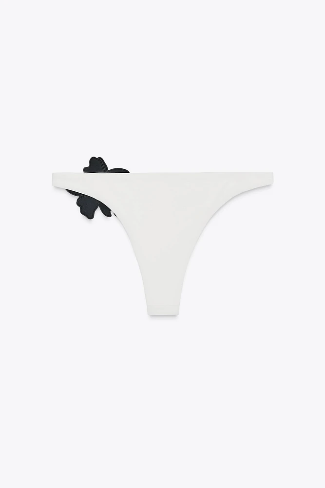 FLORAL BIKINI BOTTOMS