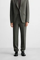 HOUNDSTOOTH SUIT PANTS