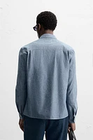 DENIM SHIRT WITH POCKET