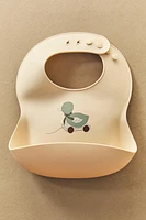 DUCKLING SILICONE BABY BIB