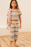 STRIPED KNIT PANTS LIMITED EDITION