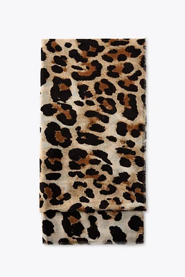 ANIMAL PRINT HANDKERCHIEF