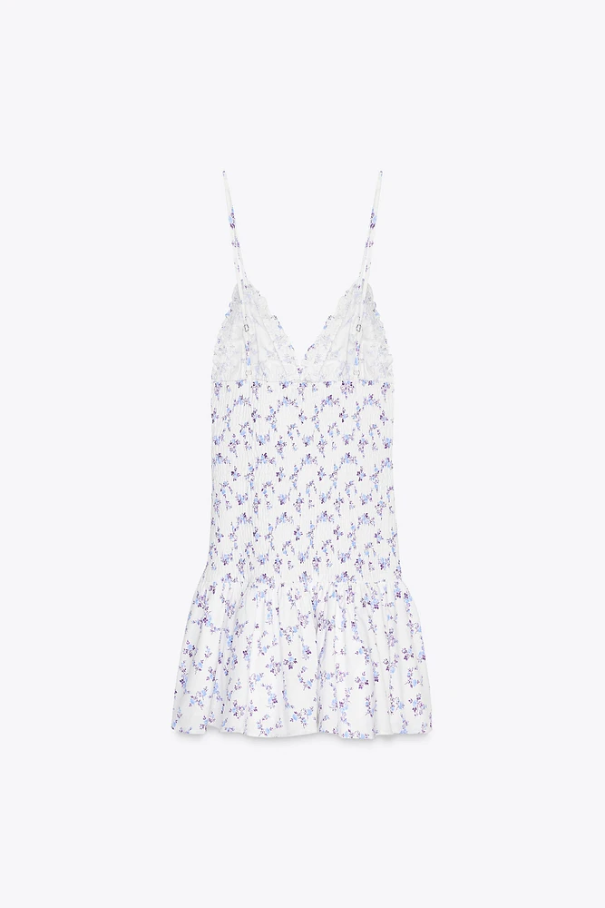 FLORAL STRETCH DRESS
