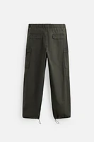 WASHED TECHNICAL CARGO PANTS