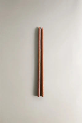 SET OF THIN COLORED CANDLES