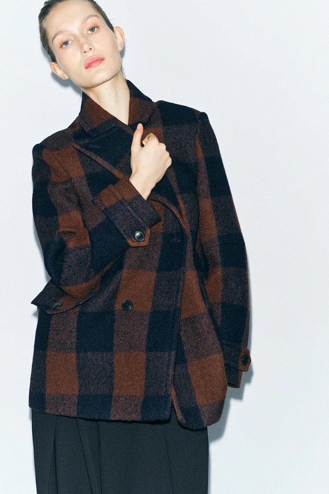 MANTECO WOOL COAT ZW COLLECTION