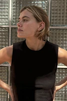 COTTON CROPPED TOP