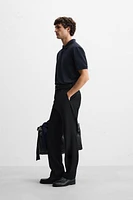 BASIC TEXTURED WEAVE PIQUÉ POLO