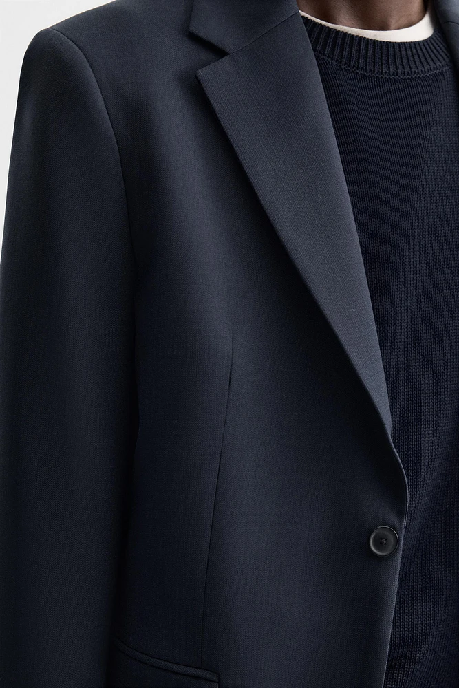BLAZER DE COSTUME AVEC LAINE