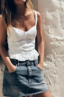 TOP STYLE CORSET BRODÉ
