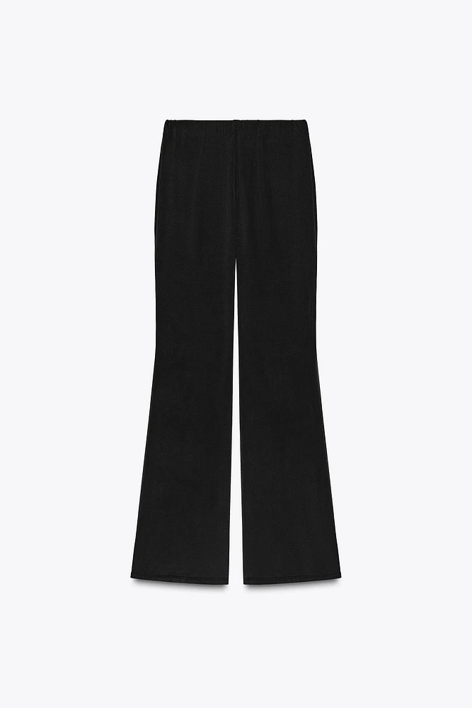 FLOWY FLARED PANTS