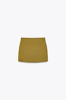 BASIC KNIT MINI SKIRT