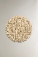 SET DE TABLE ROND CROCHET