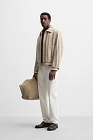 TEXTURED STRIPE JACKET