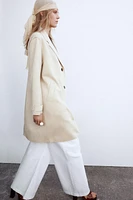 FAUX SUEDE COAT