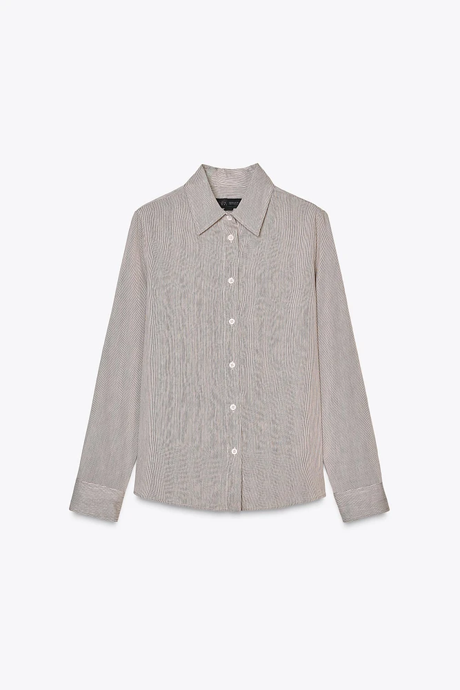 CHEMISE À RAYURES COLLECTION ZW