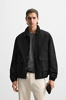 COTTON CANVAS JACKET