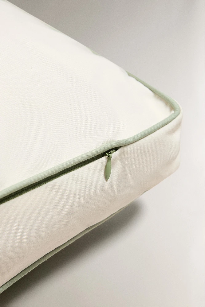 PLAIN OUTDOOR BENCH SEAT CUSHION