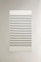 STRIPED COTTON BEACH TOWEL
