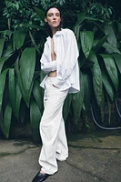 CHEMISE OVERSIZE EN POPELINE ZW COLLECTION