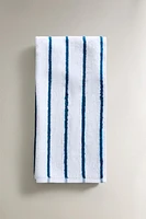 TERRYCLOTH KITCHEN TOWEL WITH STRIPED DESIGN