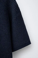 POLO EN MAILLE WAFFLE