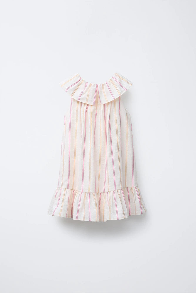 ROBE À RAYURES BRILLANTE