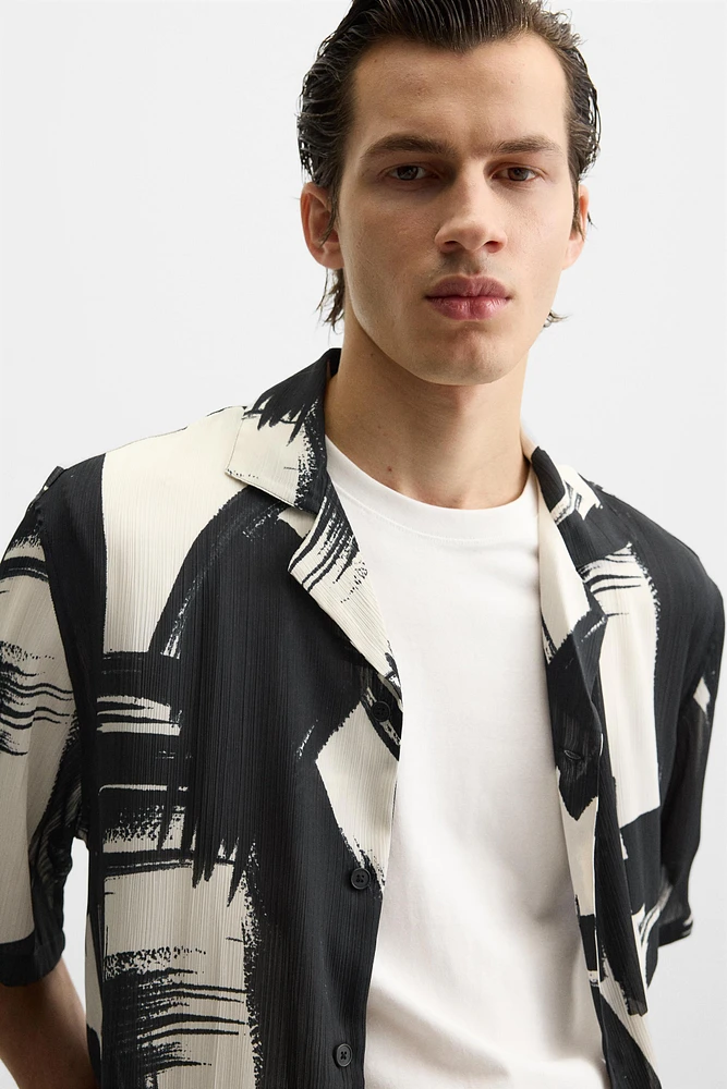 ABSTRACT PRINT SHIRT