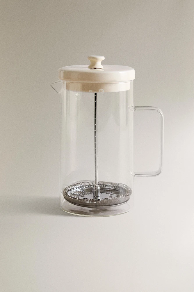 CAFETIÈRE PRESSE FRANÇAISE BOROSILICATE