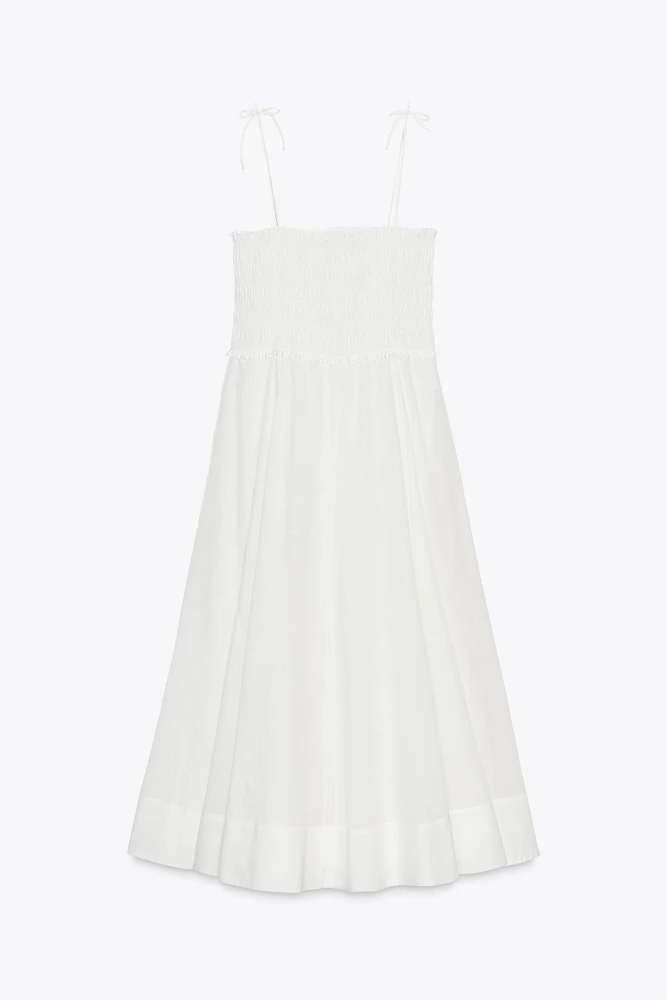 ZW COLLECTION COTTON MIDI DRESS
