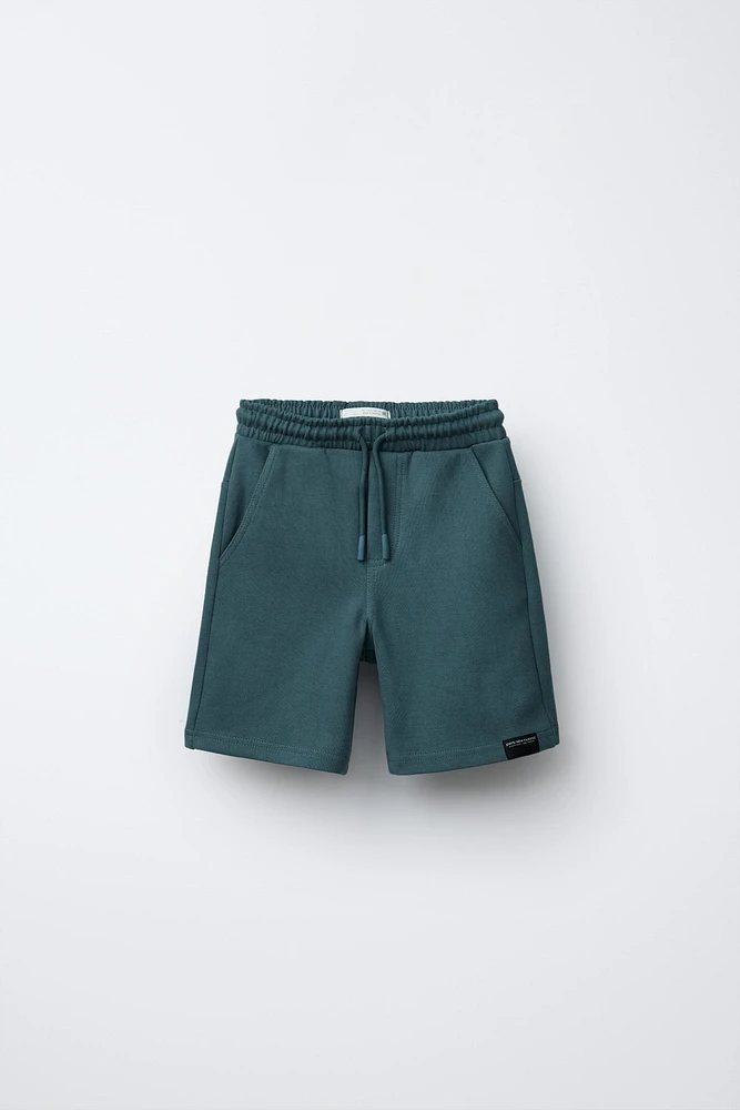 BERMUDA CONFORT STRAIGHT MOLLETON