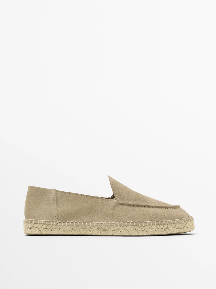 Moc toe espadrilles