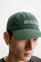 CASQUETTE DÉLAVÉE BRODÉE