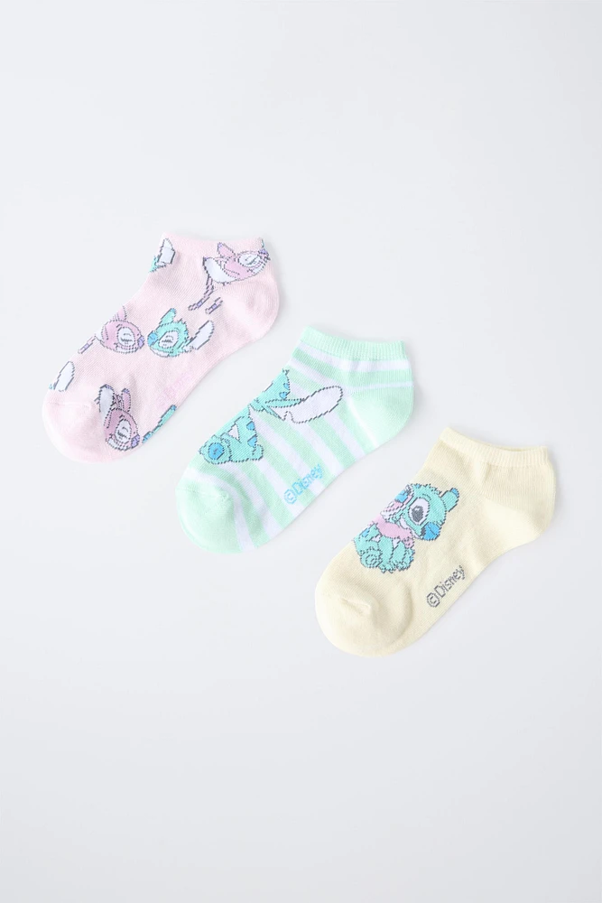 THREE-PACK OF LILO & STITCH © DISNEY SHORT SOCKS