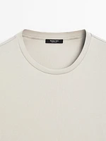 T-shirt en coton mélangé
