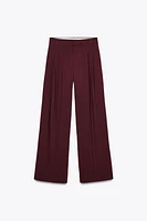 DOUBLE PLEAT PANTS