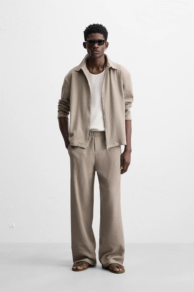PANTALON RELAXED FIT STRUCTURÉ À CARREAUX