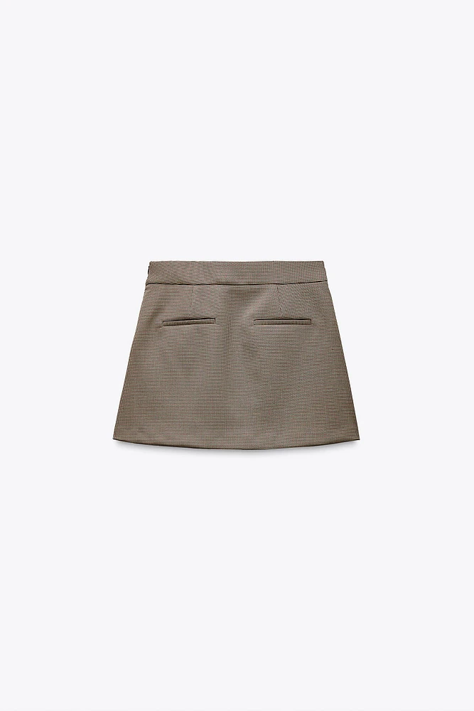 JUPE COURTE PLISSÉE ZW COLLECTION